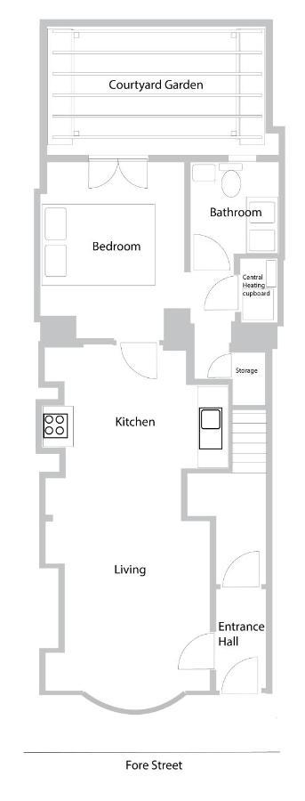 Beautiful Seaside One Bedroom Apartment Shaldon Exteriér fotografie